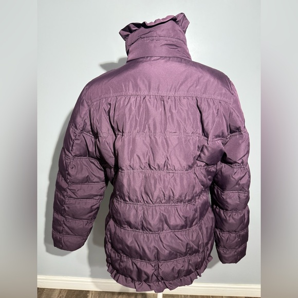 Elegant Women's Plum Puffer Jacket - Picture 4 of 13